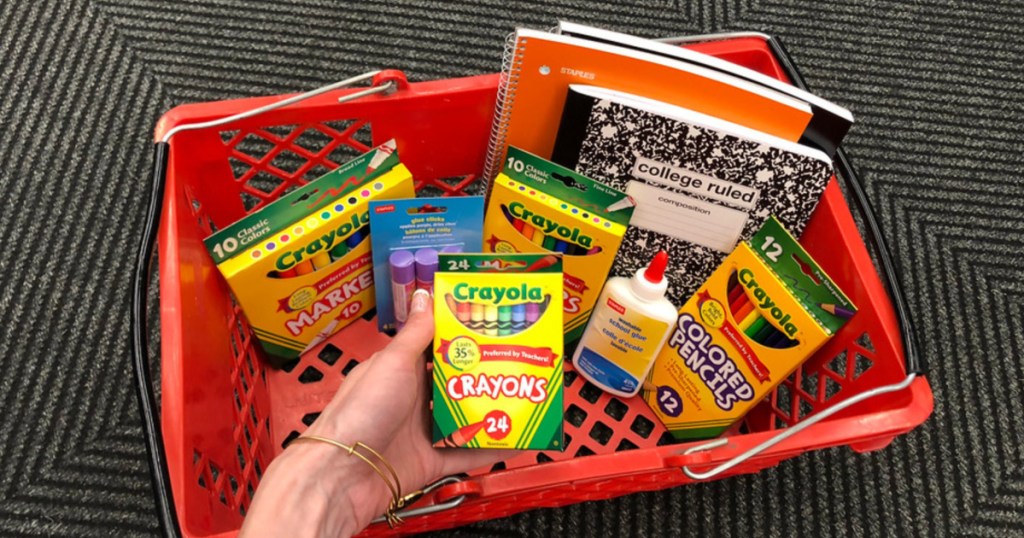 staples school supplies sale