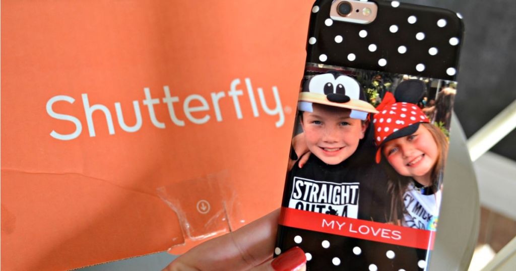 shutterfly box and personalized phone case