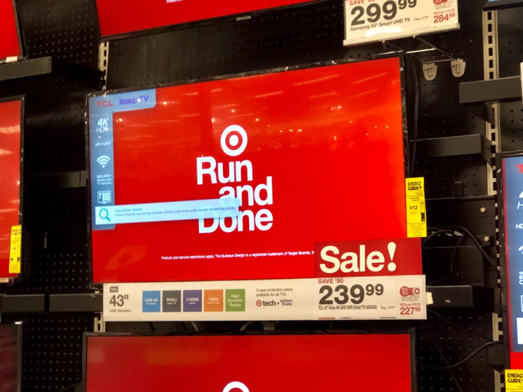 TCL 43" Roku HDR Smart TV