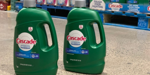 $2.50 Instant Savings on Cascade Dishwasher Detergent 125 Oz Bottle at Costco (No Pre-Washing Needed)