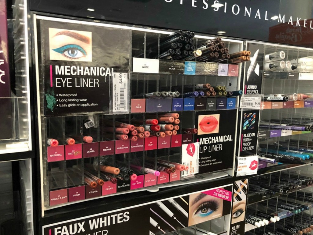 eye liner in the store at Ulta