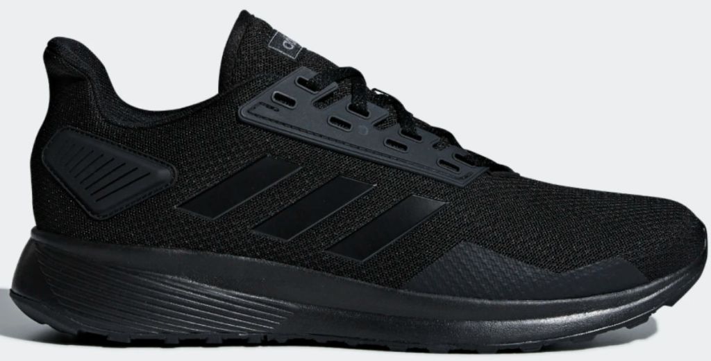 all black adidas Duramo 9 Shoes