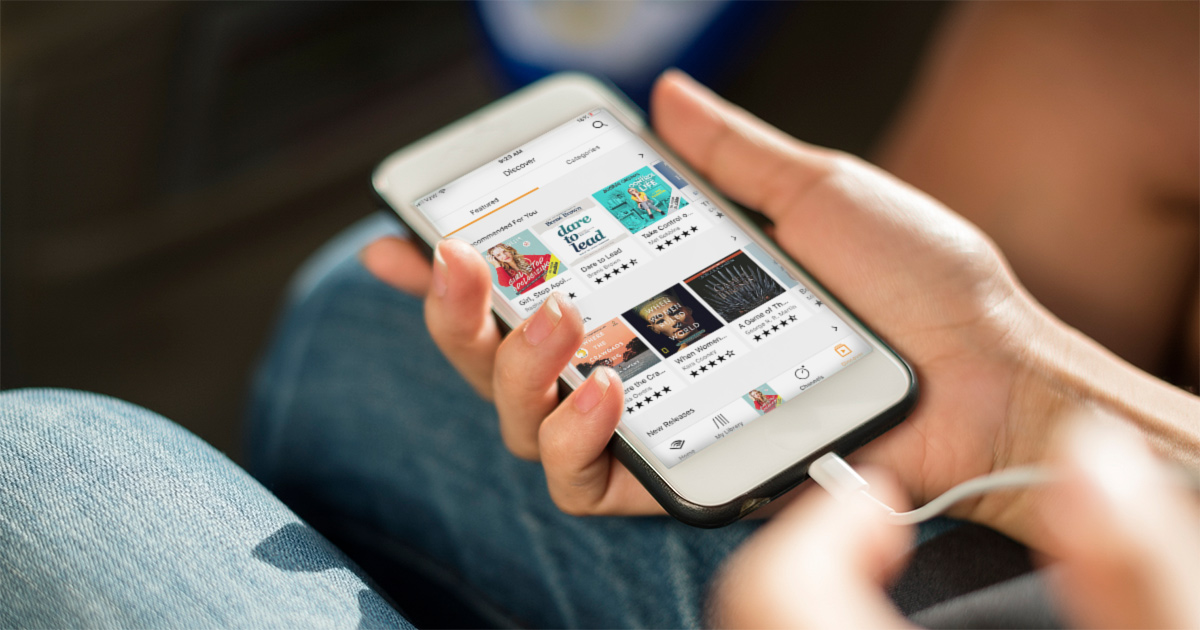 audible app on iphone