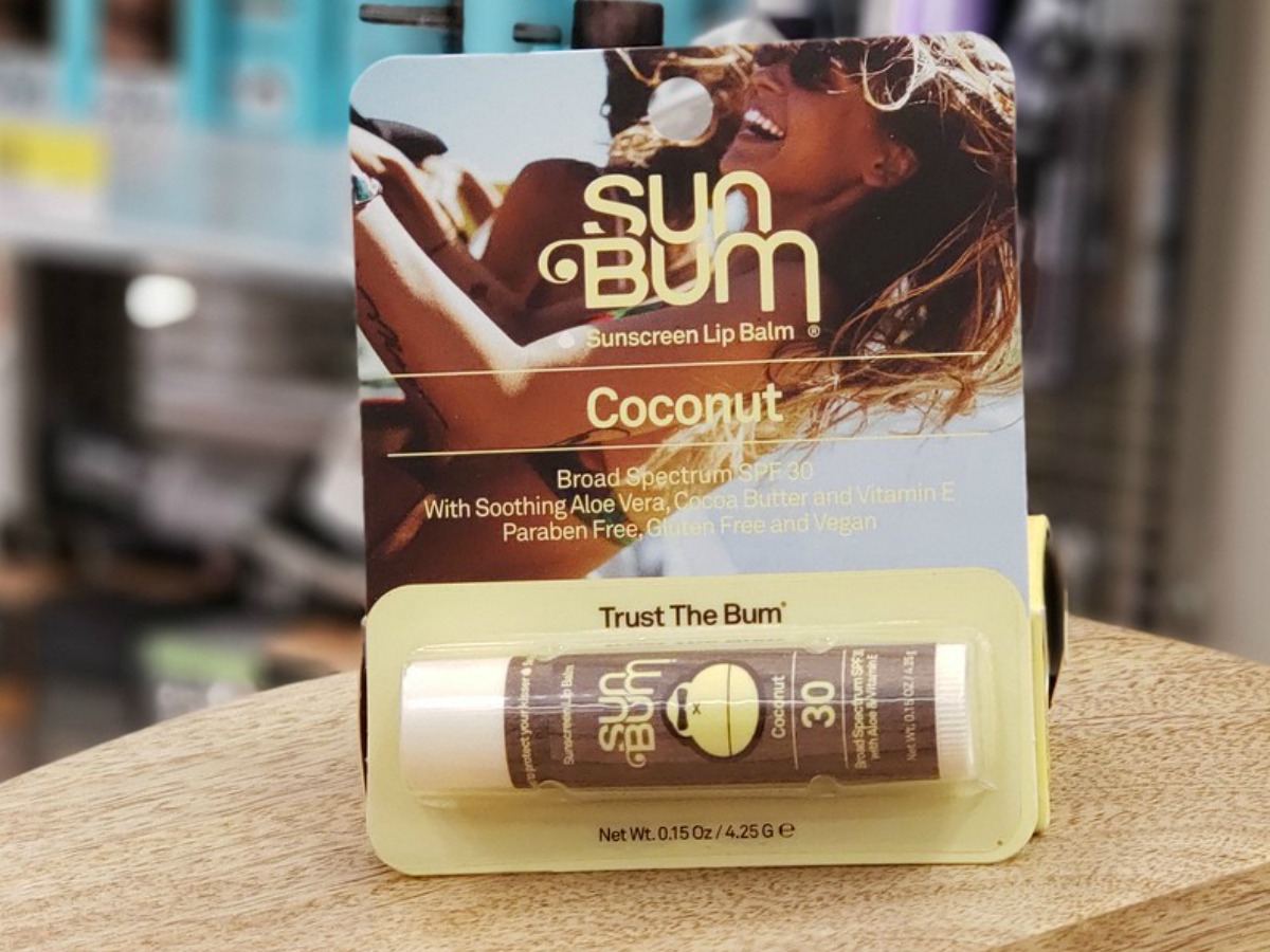 pack of lip balm on counter