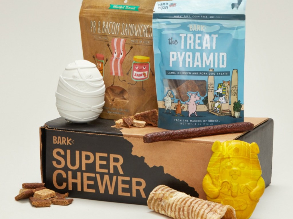 Super Chewer box with treats