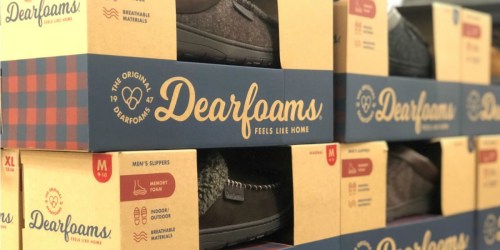 ** Men’s Dearfoam Slippers as Low as $4.99 Each Shipped on Costco.com