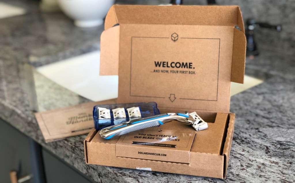 dollar shave club razor and starter box