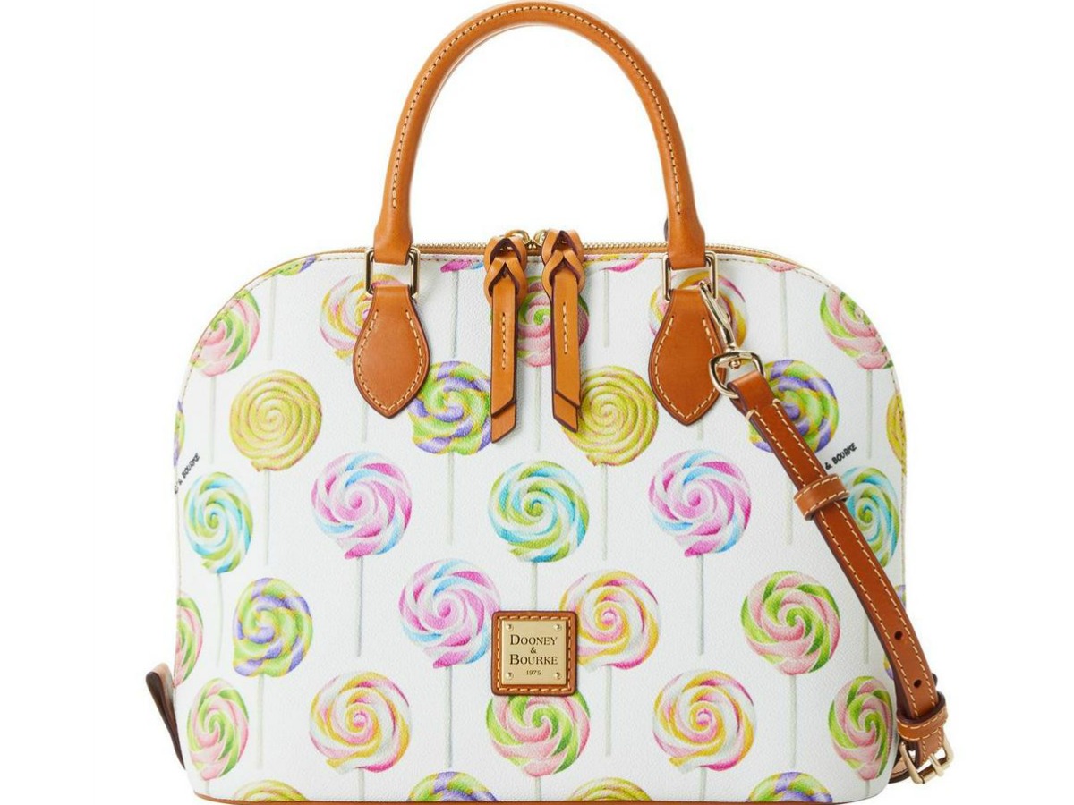 purse with lollipops on it