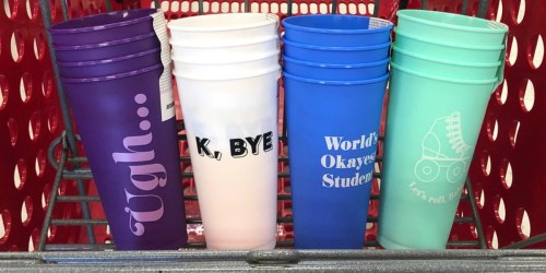 Fun Plastic Cup Sets Only $3 at Target