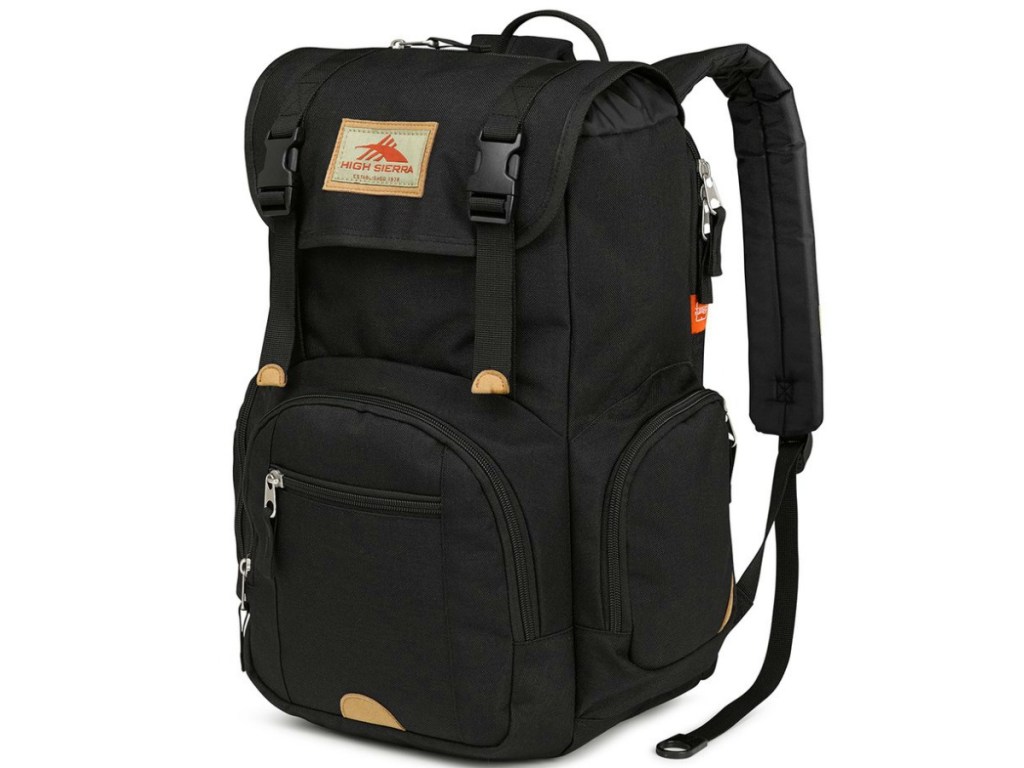 large black backpack