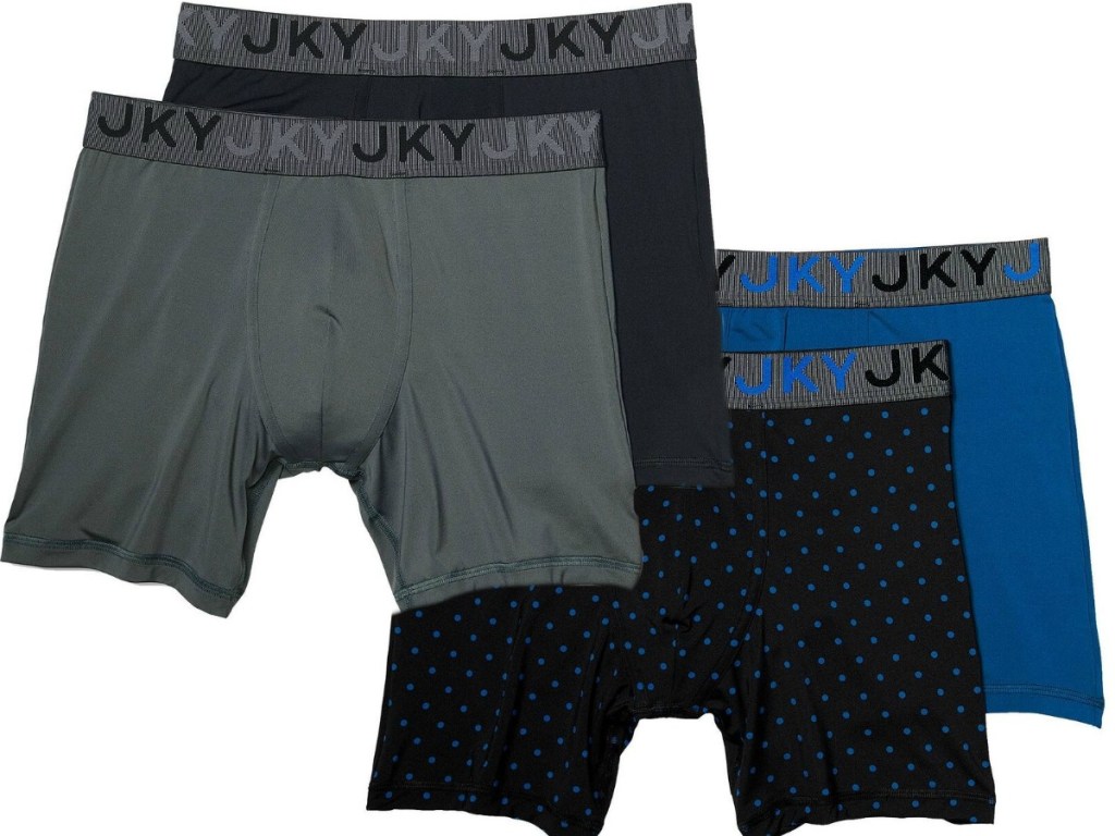 four pairs of men's brand jockety underwear