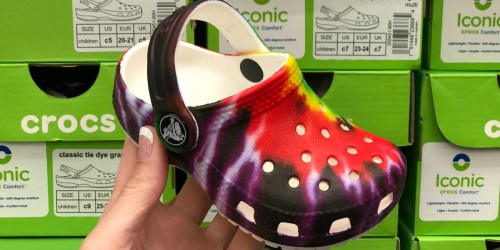 60% Off Kids & Women’s Crocs (Tie Die, Unicorns & More)