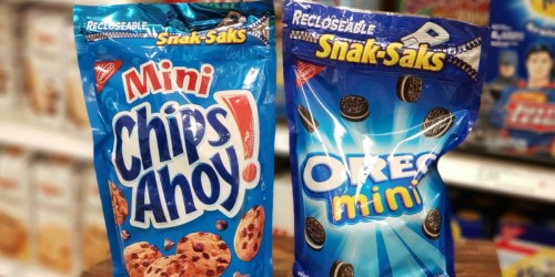 50% Off Nabisco Snak-Saks at Target | In-Store & Online