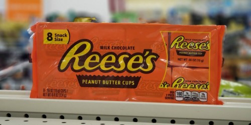 Hershey’s 8-Pack Snack Size Candy Bars Only 88¢ After CVS Rewards
