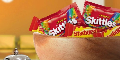 Skittles & Starburst Fun-Size BIG 65-Count Bag Only $6.70 Shipped at Amazon