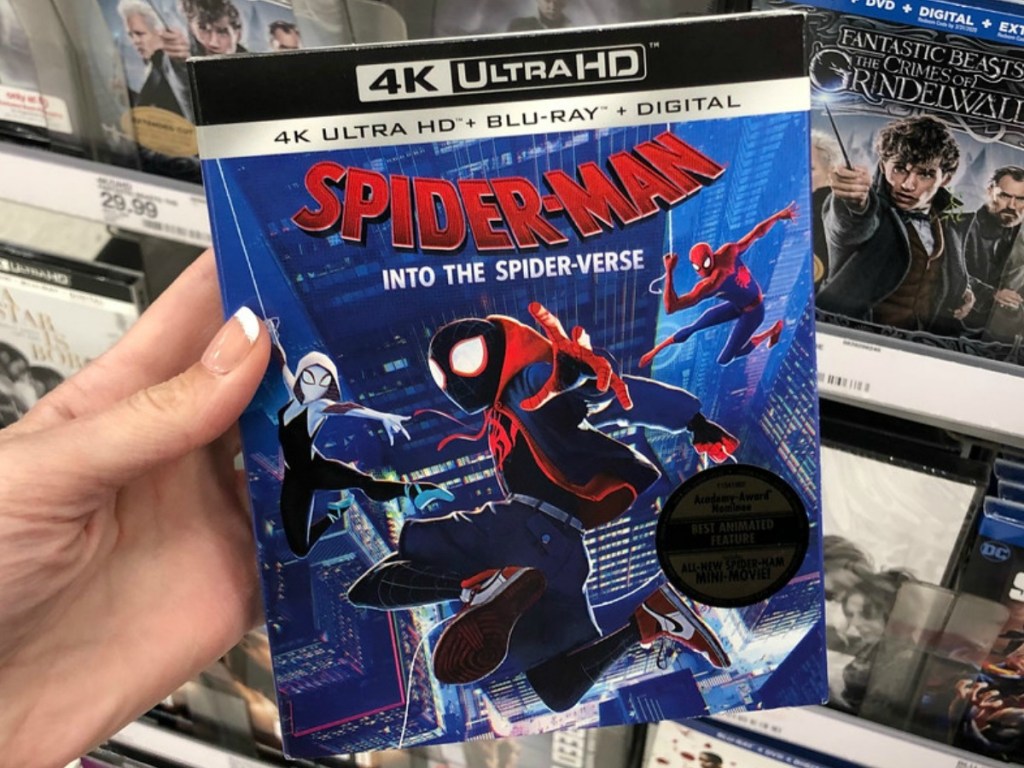 hand holding spider-man