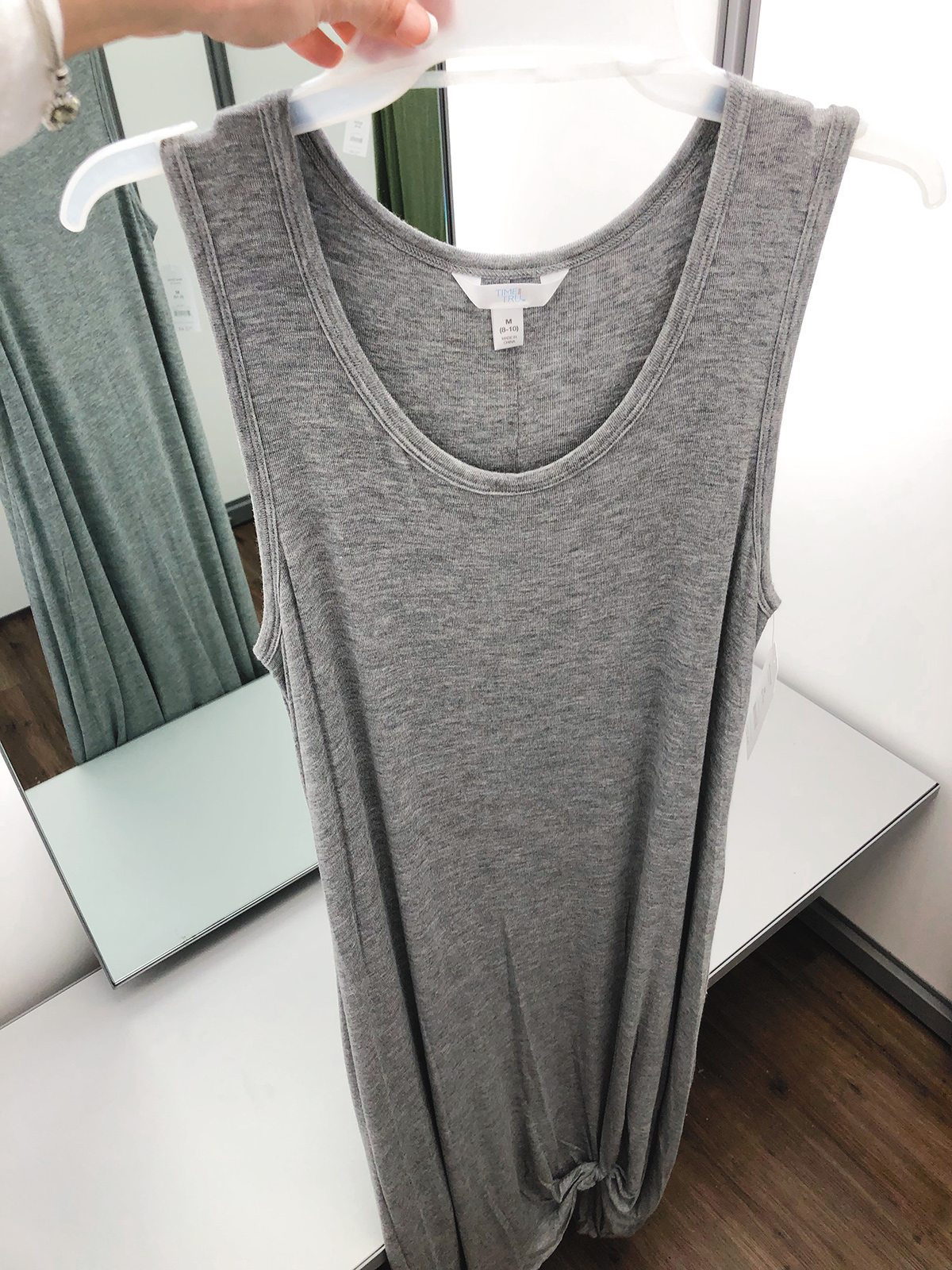 time and tru knotted maxi dress at walmart