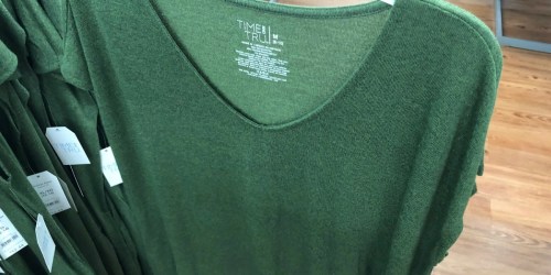 Time and Tru Women’s T-Shirt Dress as Low as $11.86 at Walmart (Perfect for Summer)