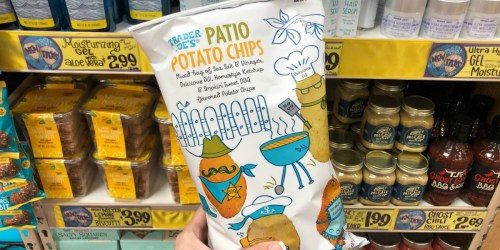 Trader Joe’s Patio Potato Chips Give You 4 Flavors in One Bag (+ More New Items)