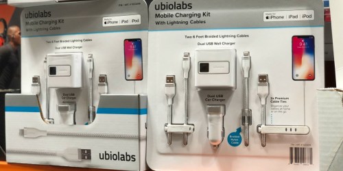 Mobile Charging Kit Only $19.97 at Costco (Works w/ iPhone, iPad & iPod)