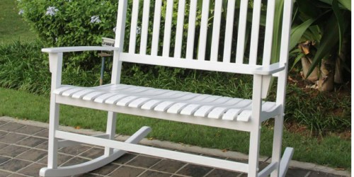 Mainstays Double Rocking Chair Just $74.99 Shipped (Regularly $119) + More