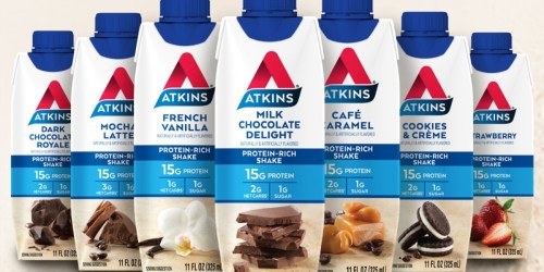 Atkins Protein Shakes 4-Pack Only $4.47 Shipped at Amazon (Gluten-Free)