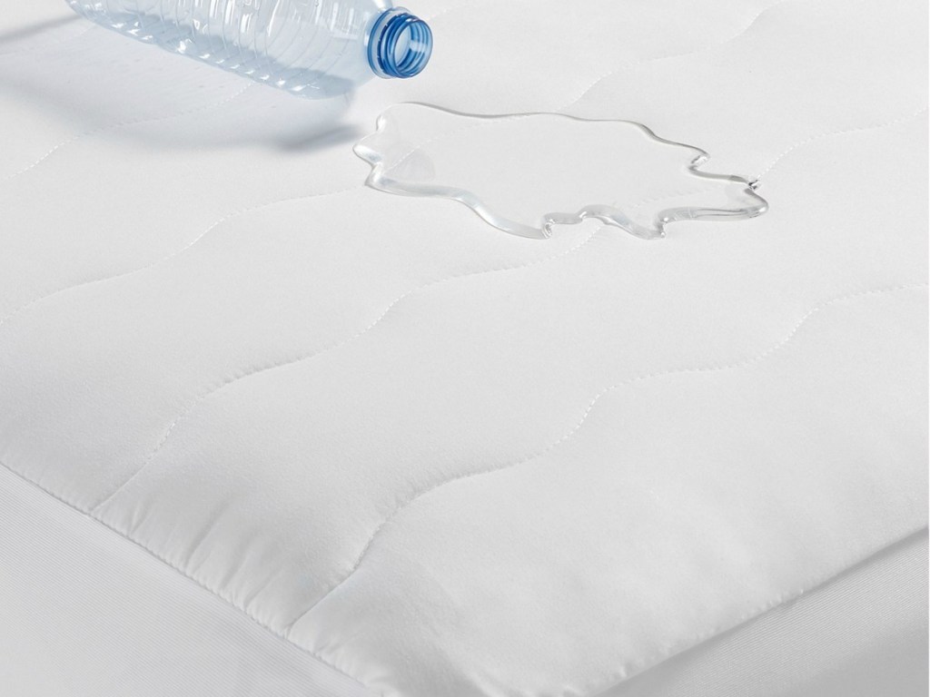 Bottle Spilling on Martha Stewart Mattress pAd