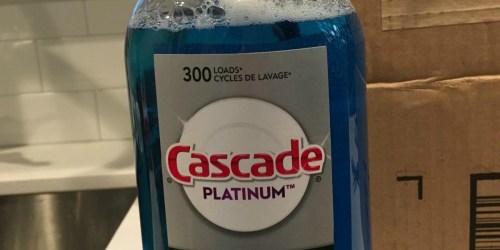 Cascade Platinum Rinse Aid 30.5oz Bottle Only $5.62 Shipped on Amazon