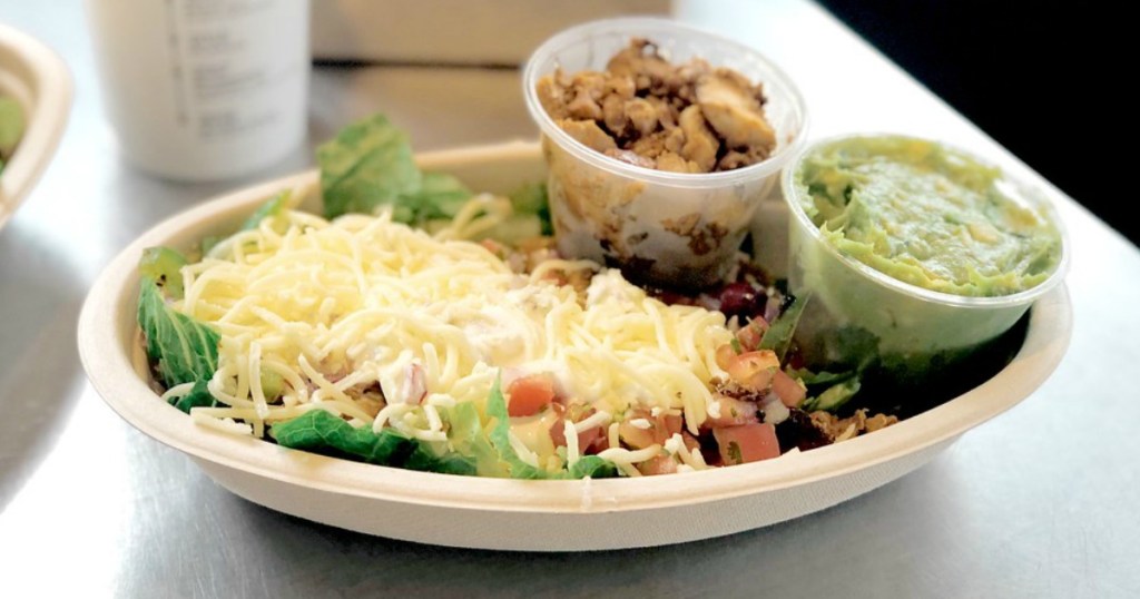 Chipotle Bowl Chicken Guacamole