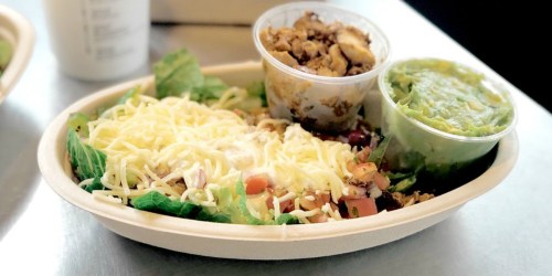 FREE Chipotle Guacamole w/ Any Entrée Purchase