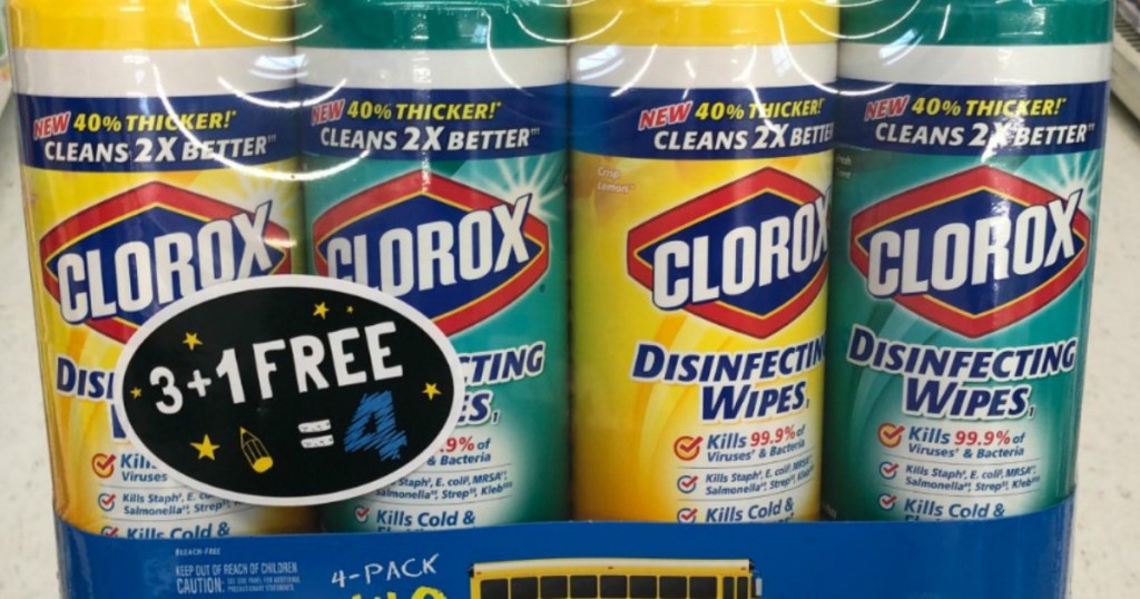 pack of Clorox Wipes