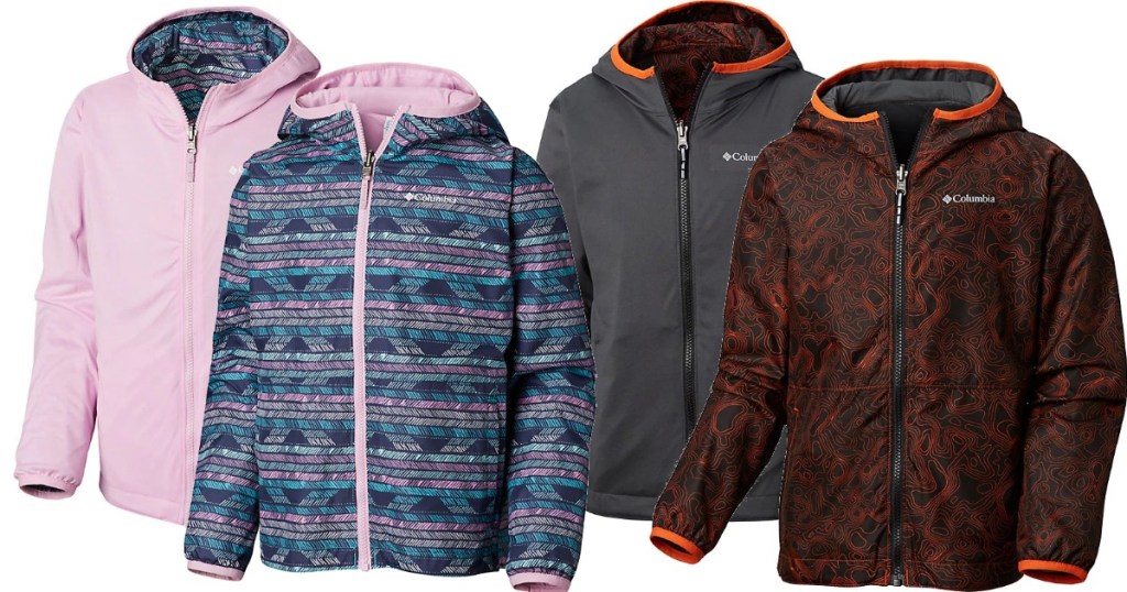 Columbia Kids Pixel Reversible Jacket