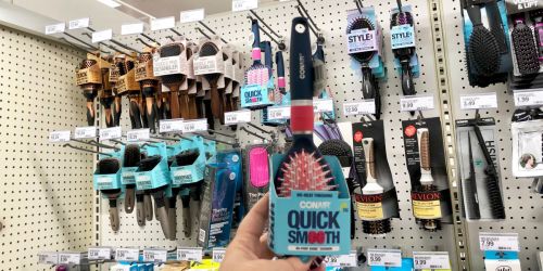 50% Off Conair Hair Brushes at Target (Just Use Your Phone)