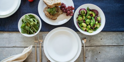 Corelle Winter Frost White Dinnerware 38-Piece Set Only $86.99 Shipped (Regularly $165)