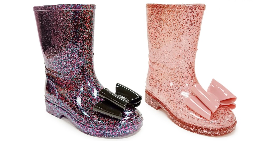 girls jelly bean rain boots