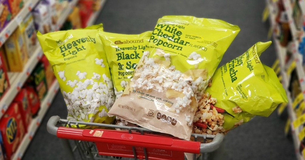 Bags of gold emblem abound popcorn in cvs cart