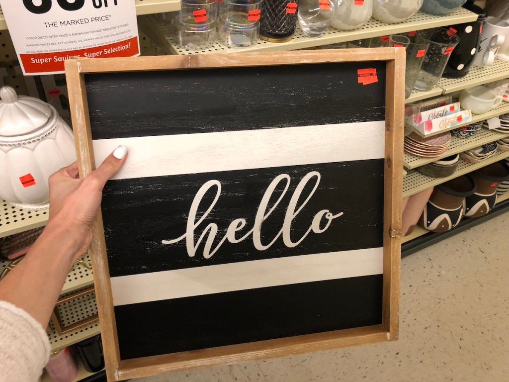 hello sign hobby lobby