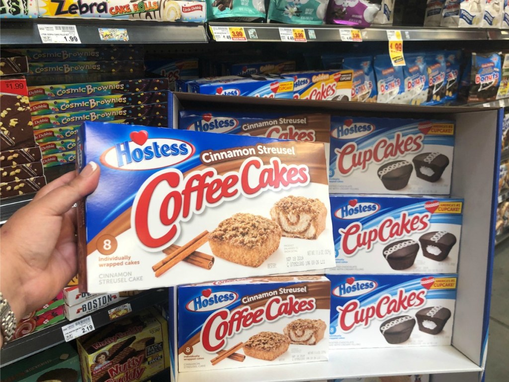 Hostess Multipacks on Kroger Shelf