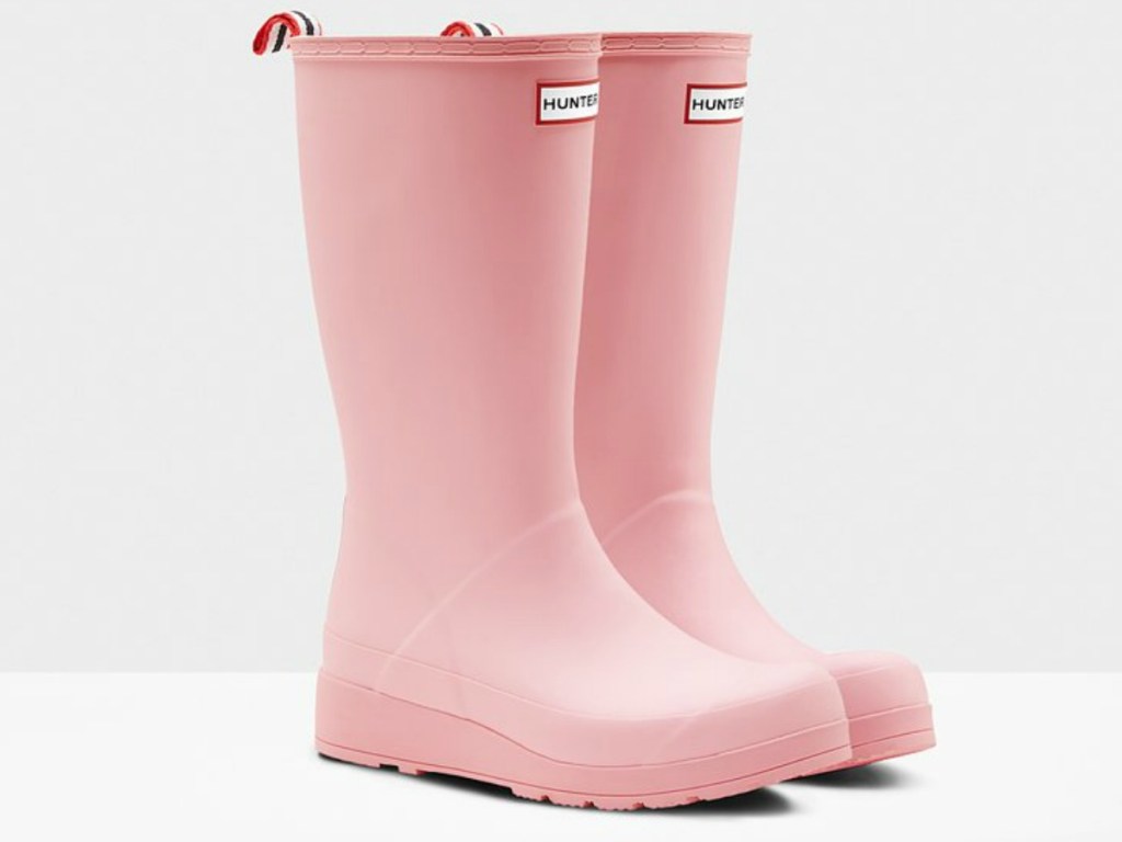 pink hunter boots