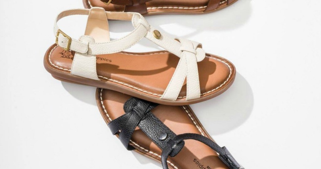 Hush Puppies T-Strap Sandals