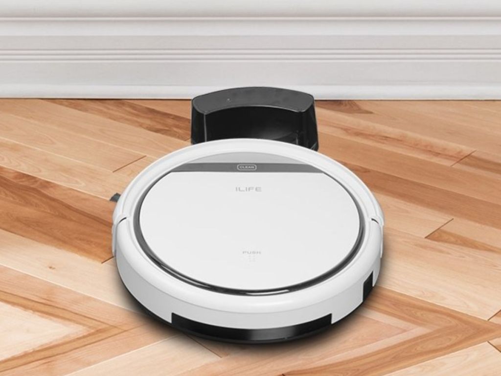 ILIFE Pro Robotic Vacuum charging