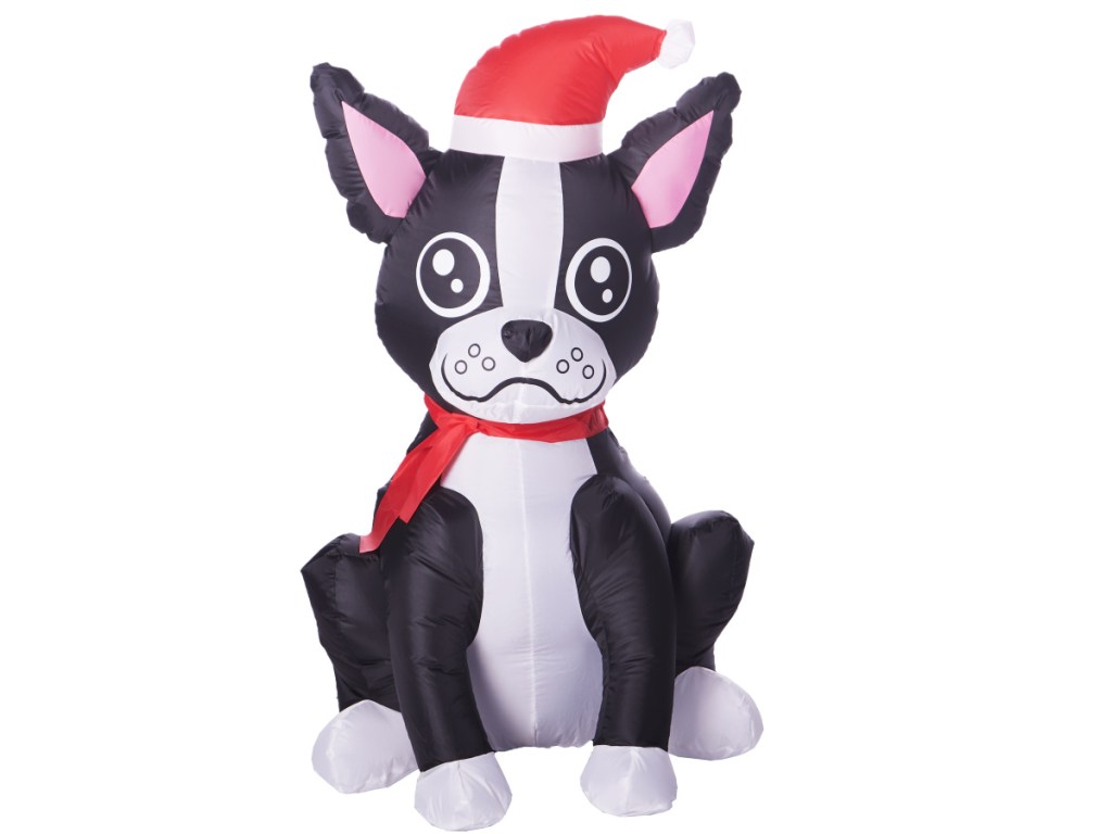 Inflatable Boston Terrier, 3.5 Feet