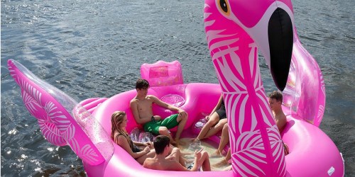 HUGE Inflatable Swan or Flamingo Party Island Only $69.81 Shipped (Regularly $170)