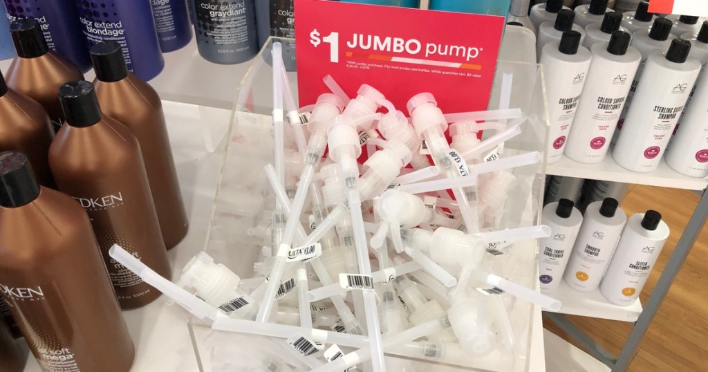 $1 jumbo pump ulta