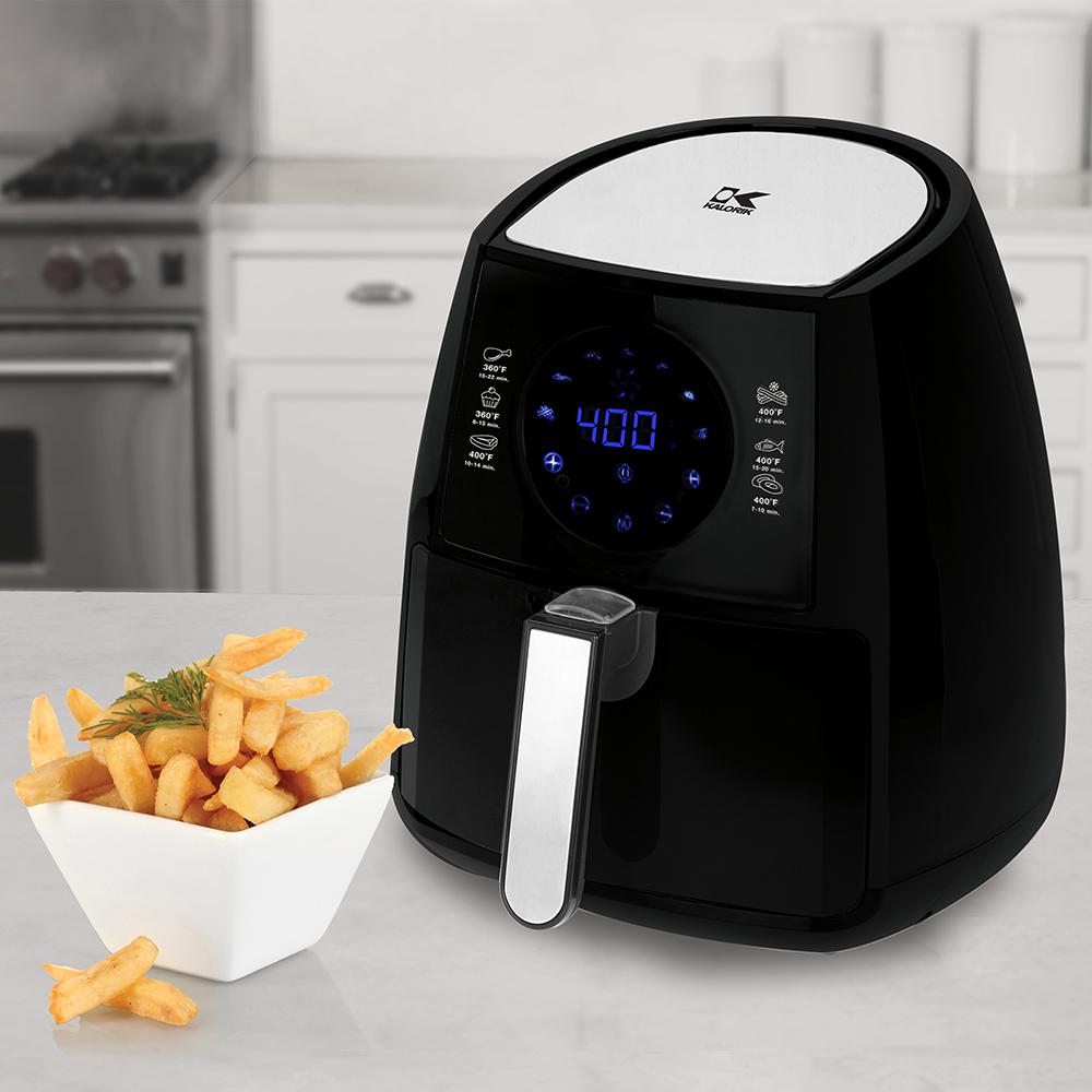 Kalorik Air Fryer next to crispy fries