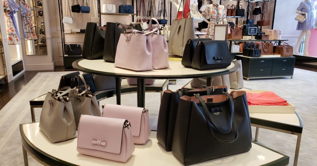 kate spade purses at the store