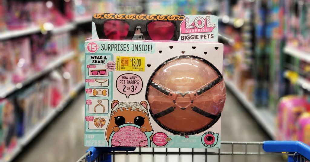 L.O.L. Surprise! Biggie Pets - M.C.Hammy in walmart on cart