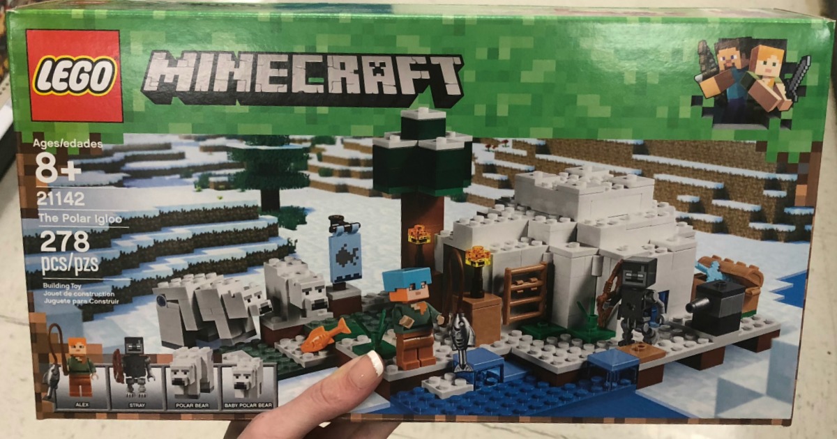 LEGO Minecraft The Polar Igloo set