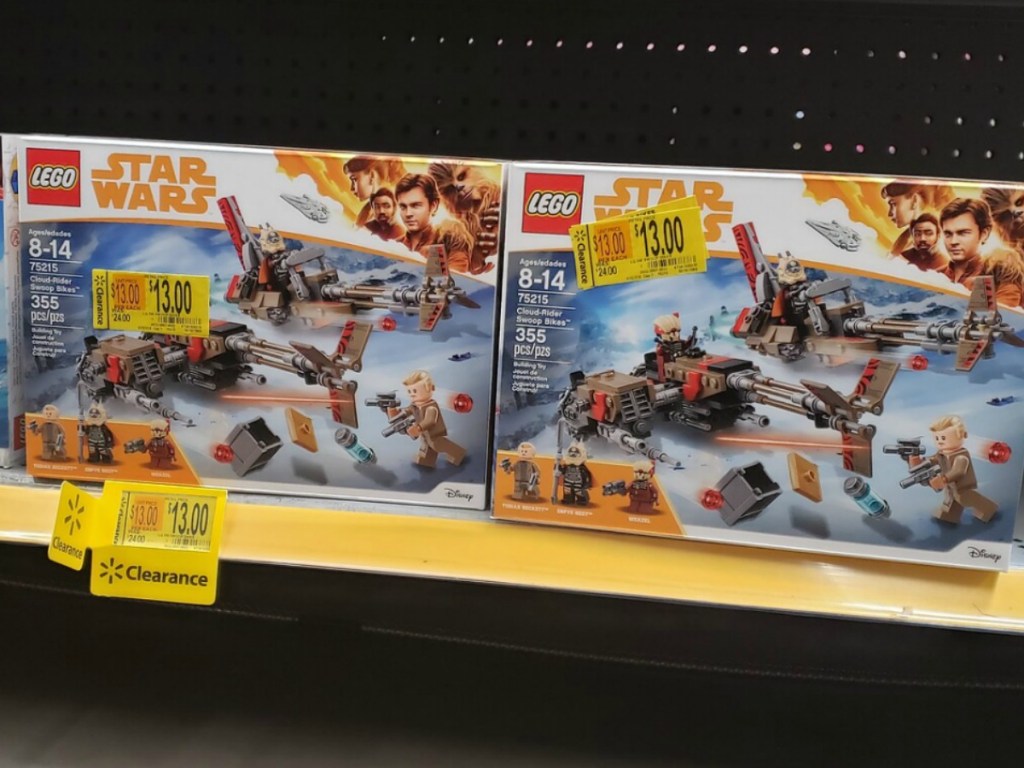 lego boxes on store shelf