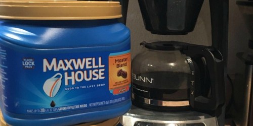 Maxwell House Coffee Canister Just $4.46 on Amazon